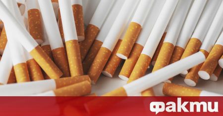 Според традиционното изследване на празните опаковки потреблението на цигари без