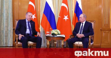 Срещата между президентите на Русия и на Турция Владимир Путин