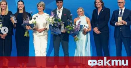 Младата надежда на българския тенис Иван Иванов беше сред отличените