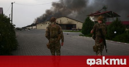 Поредица от взривове са разтърсили тази вечер центъра на Донецк
