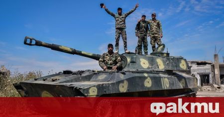Турски сили бяха разположени днес в зона в Северозападна Сирия