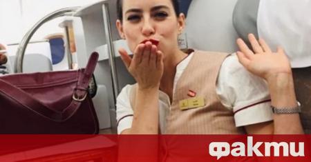 Испанската стюардеса която си спечели напоследък популярност в социалните мрежи