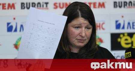 Президентът на Българската федерация по борба БФ Борба Станка Златева