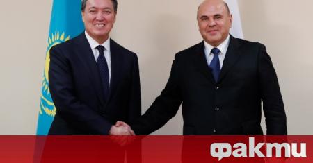 Премиерът на Казахстан планира посещение в Русия съобщи ТАСС Намерението