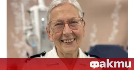 80 годишната Ива Хилс продължава да работи като медицинска сестра