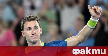 Норвежкият тенис ас Каспер Рууд който в момента заема 13