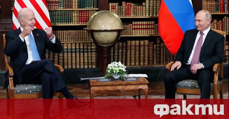 Президентите на Русия и САЩ Джо Байдън и Владимир Путин