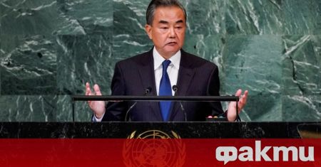 По време на 77 та Генерална асамблея на ООН вчера китайският
