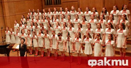 Детският хор на БНР спечели първа награда на Осмия международен