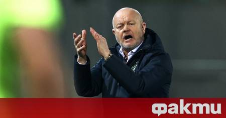 Старши треньорът на Лудогорец Пер Матиас Хьогмо говори преди битката