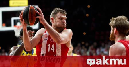 Най добрият български баскетболист Александър Везенков и Олимпиакос записаха 15