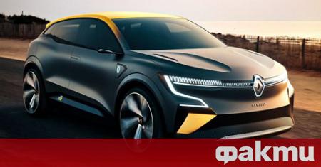 Renault представи прототип на компактен хечбек с изцяло електрическо задвижване
