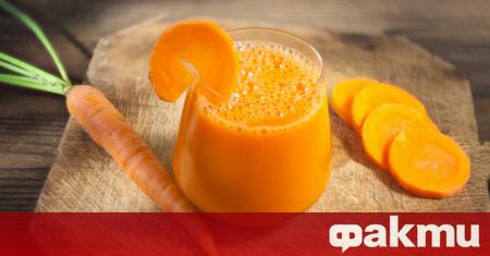 Редовното пиене на сок от моркови намалява високото кръвно съобщава