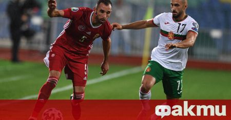 Единият от голмайсторите в контролата на България срещу Гибралтар 3 0