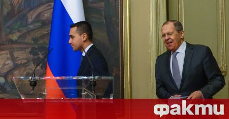 Руският външен министър обяви че е провел среща с италианския