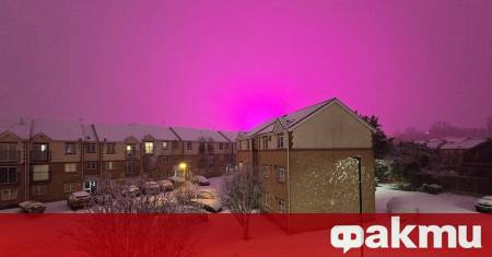 Жителите на Бирмингам и околните селища станаха свидетели на истински