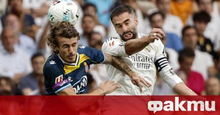 Контузеният капитан на Реал Мадрид Даниел Карвахал продължава своя възстановителен