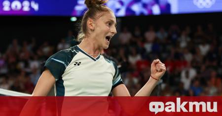 Българската бадминтон звезда Калояна Налбантова продължава да впечатлява с изключителното