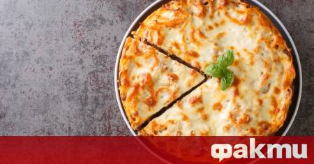 Необходими продукти 400 г макарони фусили 150 г топено сирене