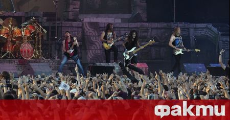 Легендарната хеви метъл банда Iron Maiden се завръщат в България
