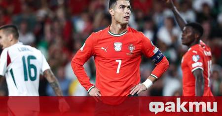 Нападателят на Ал Насър и националния отбор на Португалия Кристиано Роналдо