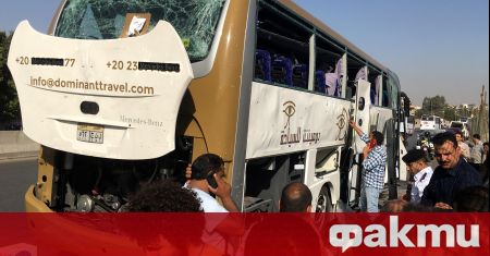 Автобус и микробус се сблъскаха на египетския полуостров Синай днес