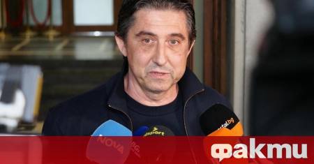 Изпълнителният директор на Левски Даниел Боримиров даде изявление пред медиите