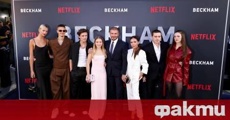 Дейвид Бекъм беше първият който публикува сладка детска снимка на