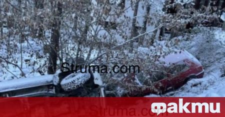 Обилният снеговалеж предизвика неприятен инцидент в местността Попина лъка над