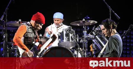 Музикантите от Ред хот чили пепърс Red Hot Chili Peppers