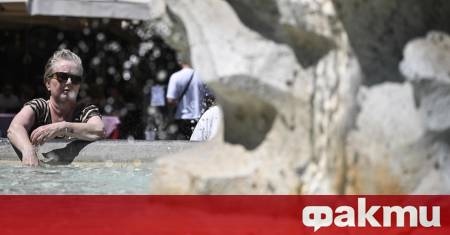 Рекордната гореща вълна която обхвана голяма част от Европа от