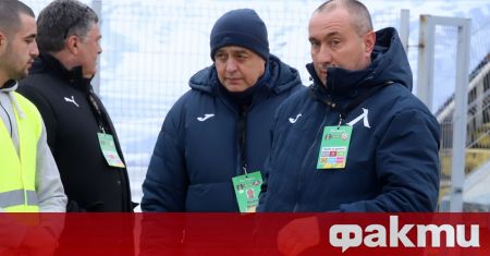 Треньорът на Левски Станимир Стоилов говори след победата над Ботев