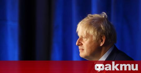 Отиващият си министър председател на Обединеното кралство Борис Джонсън връчи международна