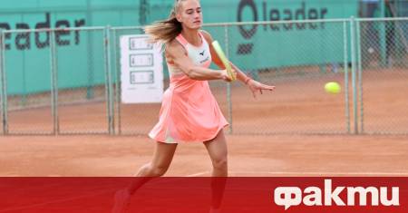 Националката на България за Били Джийн Кинг къп Денислава Глушкова