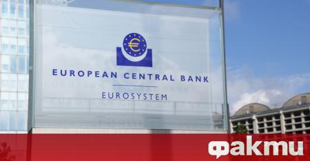 Европейската централна банка очаква силен икономически спад в еврозоната през