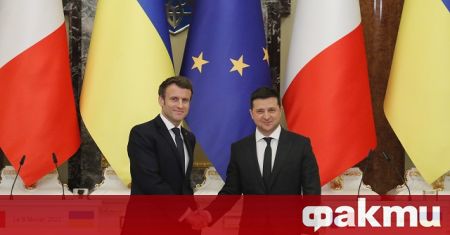 Франция съобщи днес че е дарила на Украйна мобилна лаборатория