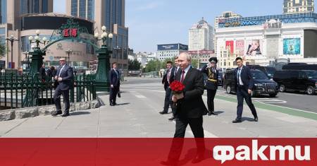 Руският президент Владимир Путин ще посети Китай от 31 август