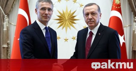 Генералният секретар на НАТО Йенс Столтенберг благодари на турския президент