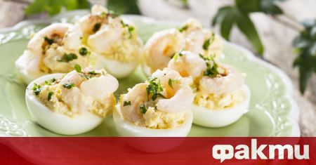 Пълнените яйца са чудесен вариант за предястие или лека вечеря