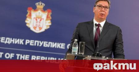 Държавният глава на Сърбия Александър Вучич призна, че в предишни