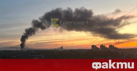В нощта срещу понеделник 20 юли руската столица стана обект