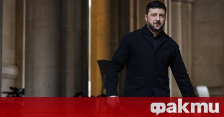 Украинският президент Володимир Зеленски пристигна в президентския дворец във Варшава