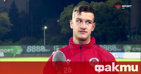 Десният халф бек на Локомотив София Патрик Габриел Галчев напуска