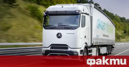 Les voitures électriques Mercedes TIR arrivent sur les routes européennes ᐉ Actualités de Fakti.bg – Technologies