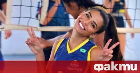 Бразилската волейболистка Кейт Алвес зарадва феновете си пускайки собствен профил