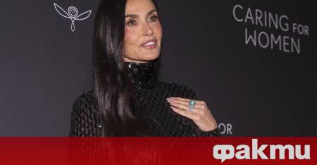 Актрисата Деми Мур присъства на премиера с бившия съпруг на