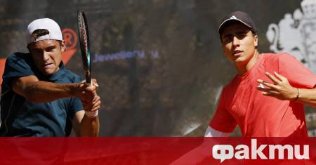 За първи път в летописите на световния тенис двама българи