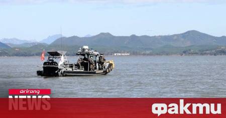 Южнокорейски части отправиха днес предупредителни изстрели по посока на севернокорейски