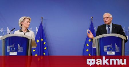 Председателят на Европейската комисия, Урсула фон дер Лайен, и висшият