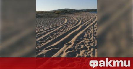 Гонките с АTV-та върху дюни на шофьорския плаж в Созопол,